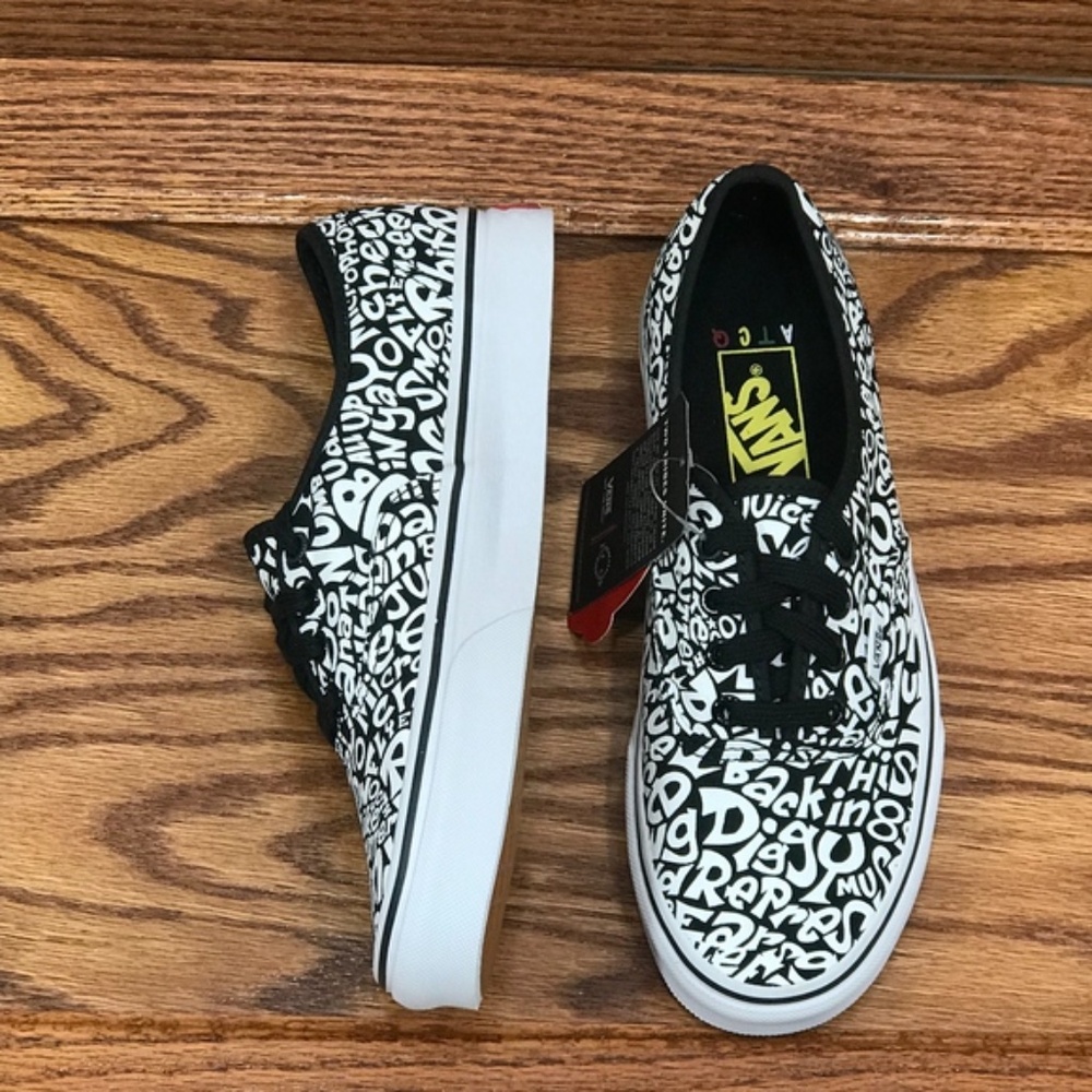 Vans Authentic ATCQ Tracklist True White Shoes‎ - Picture 5 of 8